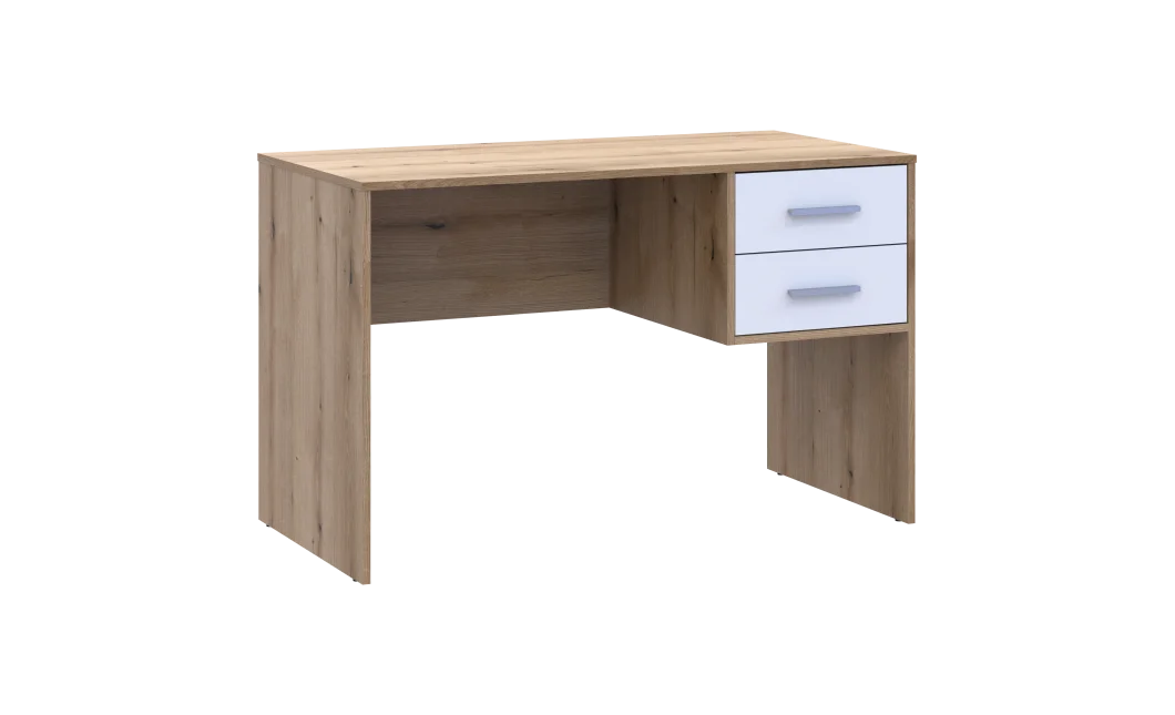 Kancelářský stůl Doros T2 Dub Evok/Bílý 120 × 60 × 75 (81339331)