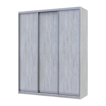Šatní skříň Doros City Light Borovice Natti 3 DTD 180×60×225 (80736518)
