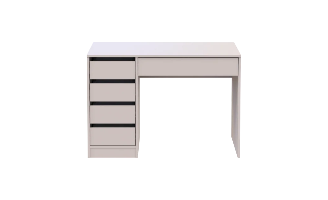 Psací stůl Doros Ergo levý Kašmír/Kašmír DTD 110x55x75 (41516106)