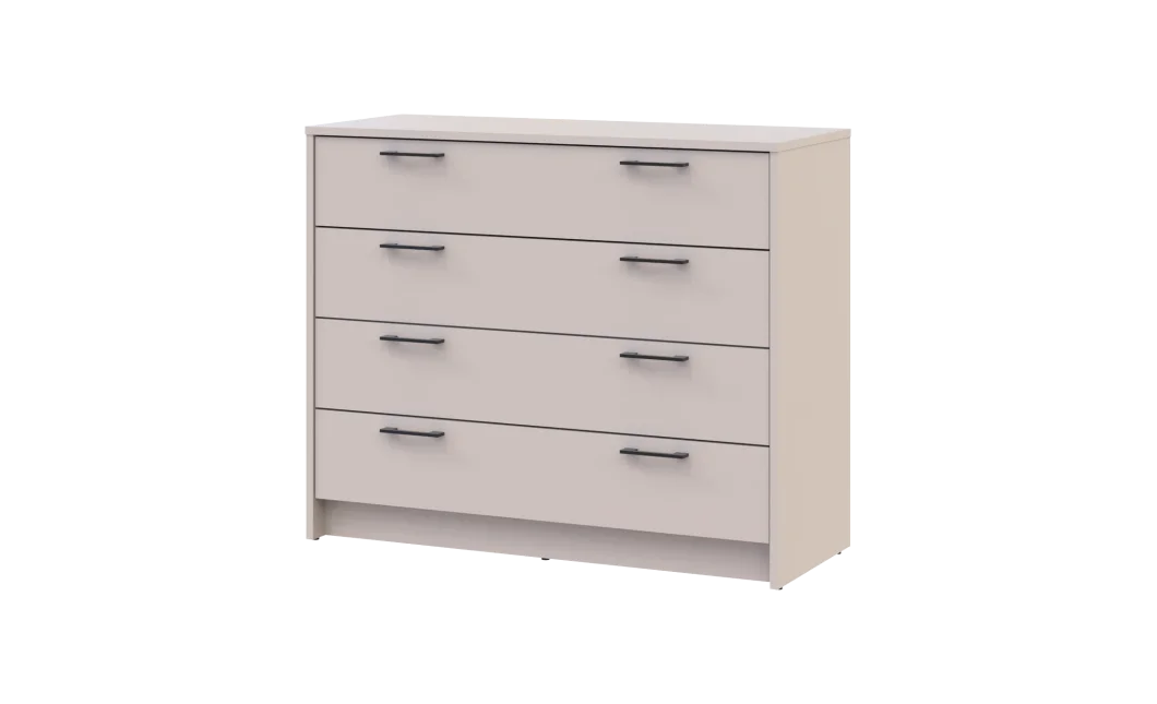 Komoda Doros Rondi Kašmír 4 zásuvek 100х40х82 (41516304)