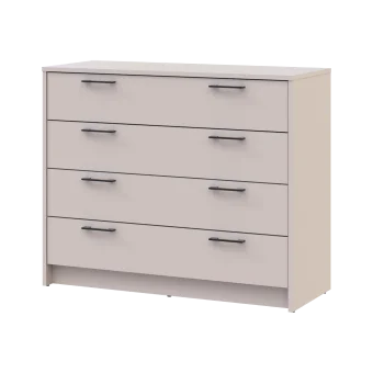 Komoda Doros Rondi Kašmír 4 zásuvek 100х40х82 (41516304)