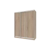 Šatní skříň Doros City Light Dub Sonoma 3 DTD 180×60×225 (42002003)