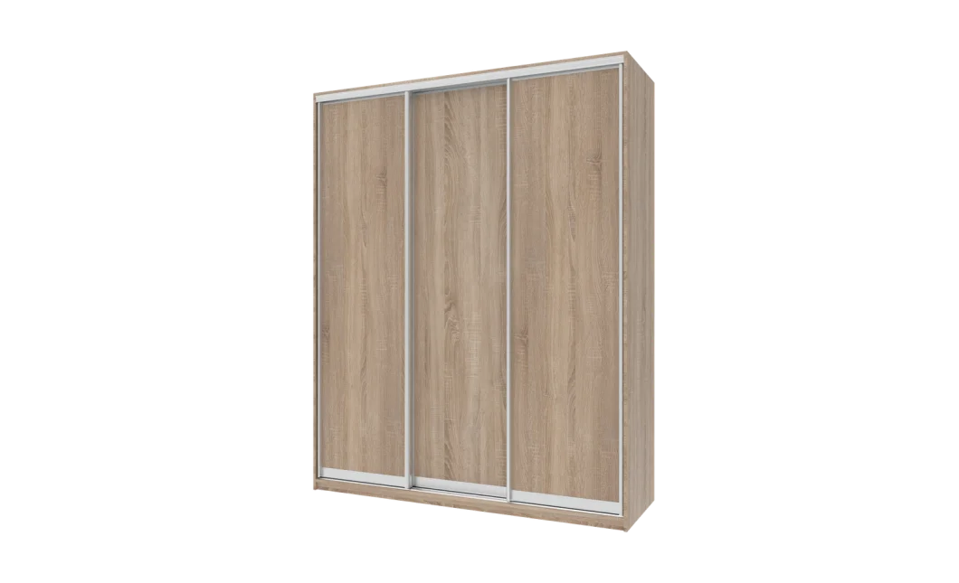 Šatní skříň Doros City Light Dub Sonoma 3 DTD 180×60×225 (42002003)