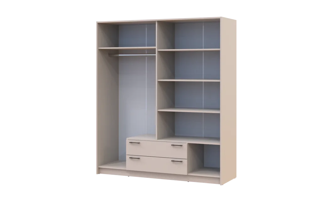 Šatní skříň Doros Rondi Kašmír 4 dvere 160x52x195 (80738477)