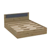 Postel Doros Rondi Dvoulůžková Dub Artisan/Antracit 160x200 (44900532)
