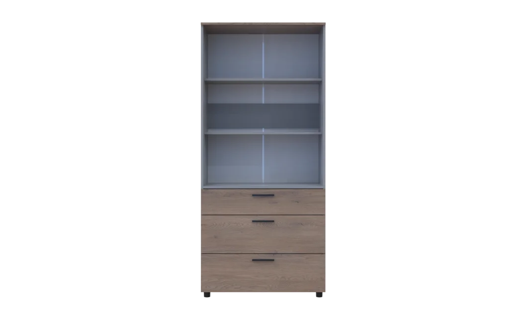 Skříň na oblečení Doros Thorn Cremona Cannolo/Šedá 2 DTD/3Š police 90х51.6х200 (44900458)