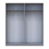Sada Promo Šedá 2+2 dveře 180x48x204 (80737766)