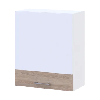 Kuchyně Doros Lea V72_Š60 horní pravá Bílá/Dub Sonoma DTD 60×31×72 (81359337.4)