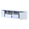 Komoda Doros Ron 4 Bílý 2 dveře 2 zásuvky 180 × 38 × 50 (44900221)