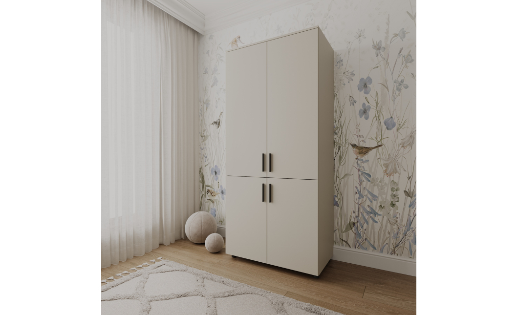 Skříň na oblečení Doros Thorn Kašmír 2 DTD police 90х51.6х200 (44900448)