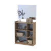 Botník se zrcadlem Doros Kassel Dub Evok 3 DTD 97×40×110 (42005500)