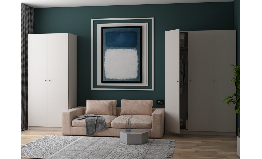 Skříň na oblečení Doros Promo Kašmír 2 dveře 90×48×204 (80737668)