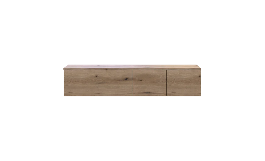 TV stolek Doros Levia Dub Evok 4 dveře 160x35x33 (41516094)