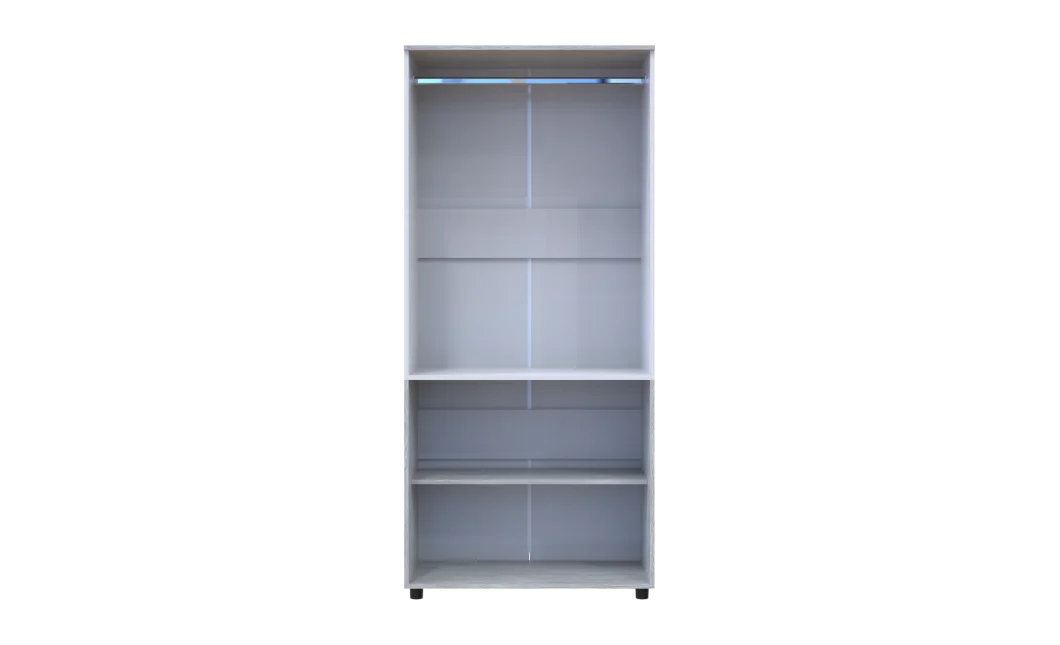 Skříň na oblečení Doros Thorn Borovice Natti/Bílá 2 DTD tyč 90х51.6х200 (44900459)
