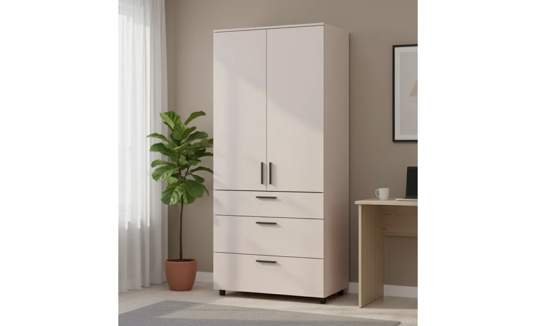 Skříň na oblečení Doros Thorn Kašmír 2 DTD/3Š tyč 90х51.6х200 (44900449)
