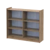Botník se zrcadlem Doros Kassel Dub Evok 4 DTD 128×40×110 (42005501)
