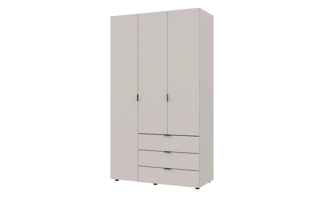 Šatní skříň  Doros Gelar Kašmír 3 DTD 116,2x49,5x203,4 (80737633)