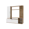 Obývací stěna Doros Kona Dub Evok / Bílý 151 × 40 × 147 (44900388)