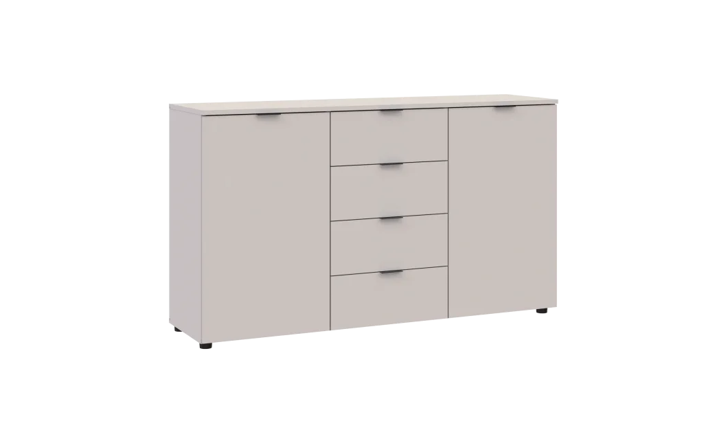 Komoda Doros Ron 5 Kašmír 2 dveře 4 zásuvky 140 × 38 × 81 (41516047)