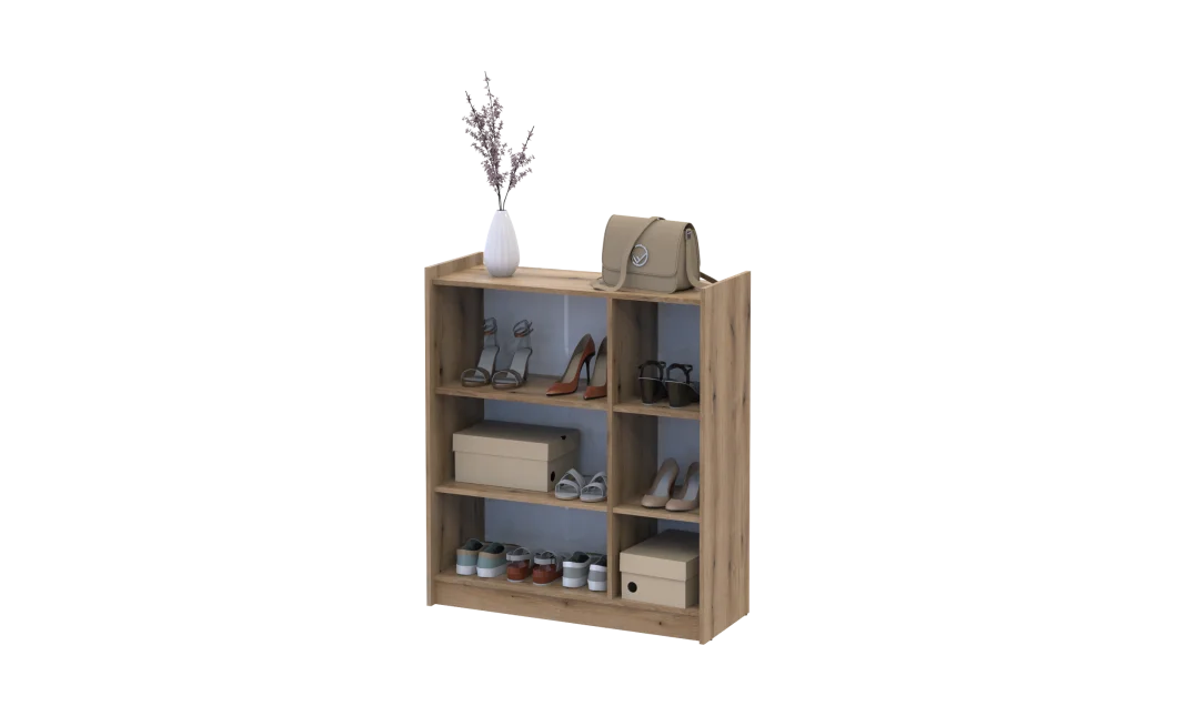 Skříňka Doros Kassel Dub Evok 3 dveře 97×40×110 (41516210)