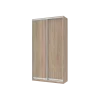 Šatní skříň Doros City Light Dub Sonoma 2 DTD 120×45×225 (42002011)