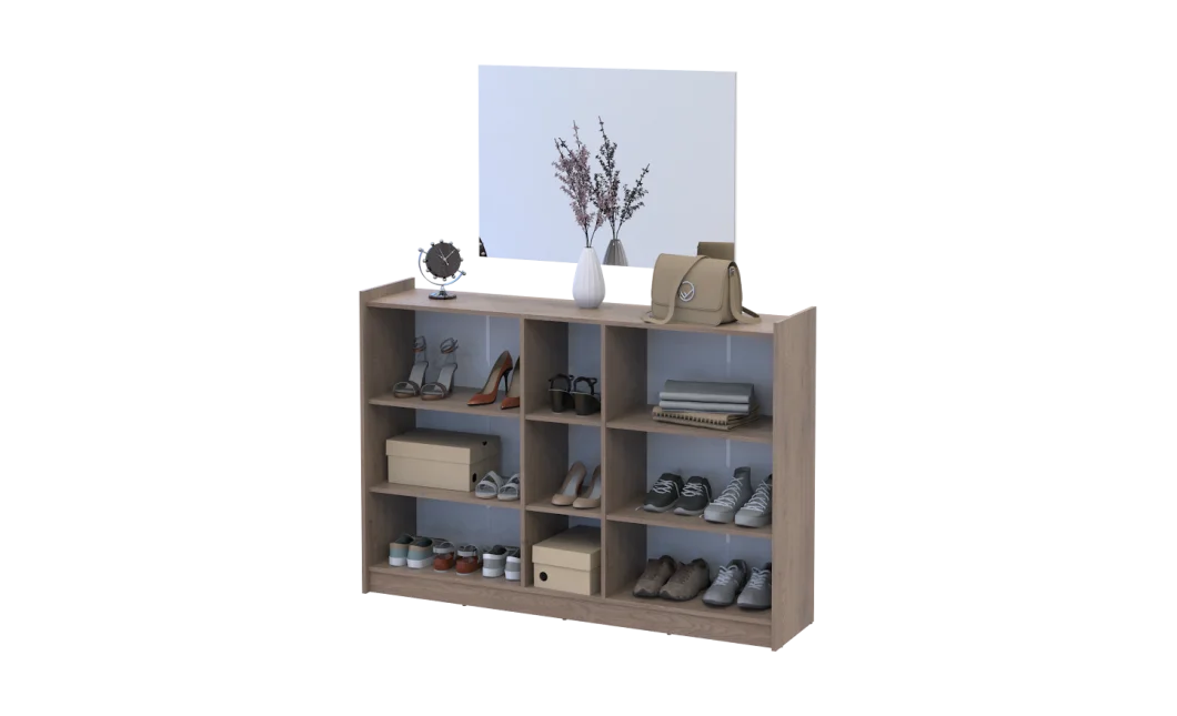 Botník se zrcadlem Doros Kassel Cannolo 5 DTD 159×40×110 (42005505)