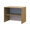 Vysoký nástavec Doros Rondi Dub Artisan / Kašmír 2 dveře 82×52×65 (41516181)