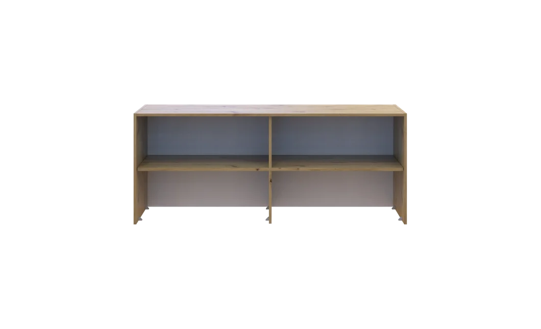 Vysoký nástavec Doros Rondi Dub Artisan / Kašmír 4 dveře 160×52×65 (41516185)