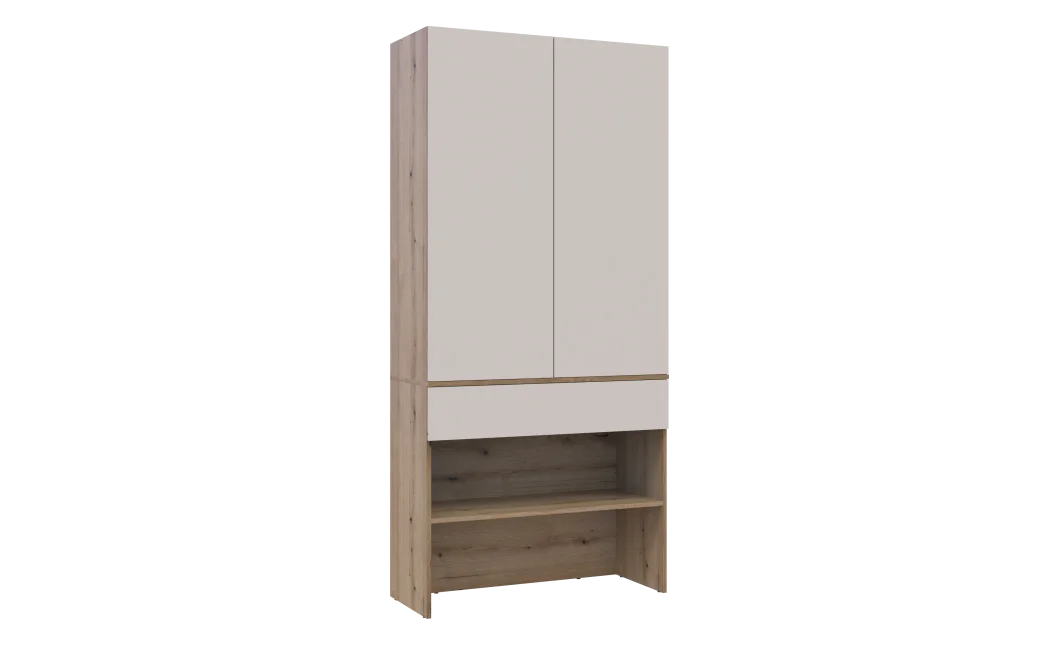 Předsíň Doros Split Dub Artisan/Kašmír DTD 94 × 39 × 200 (44900270)