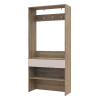 Předsíň Doros Split Dub Artisan/Kašmír DTD 94 × 39 × 200 (44900270)