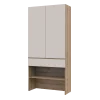 Předsíň Doros Split Dub Artisan/Kašmír DTD 94 × 39 × 200 (44900270)
