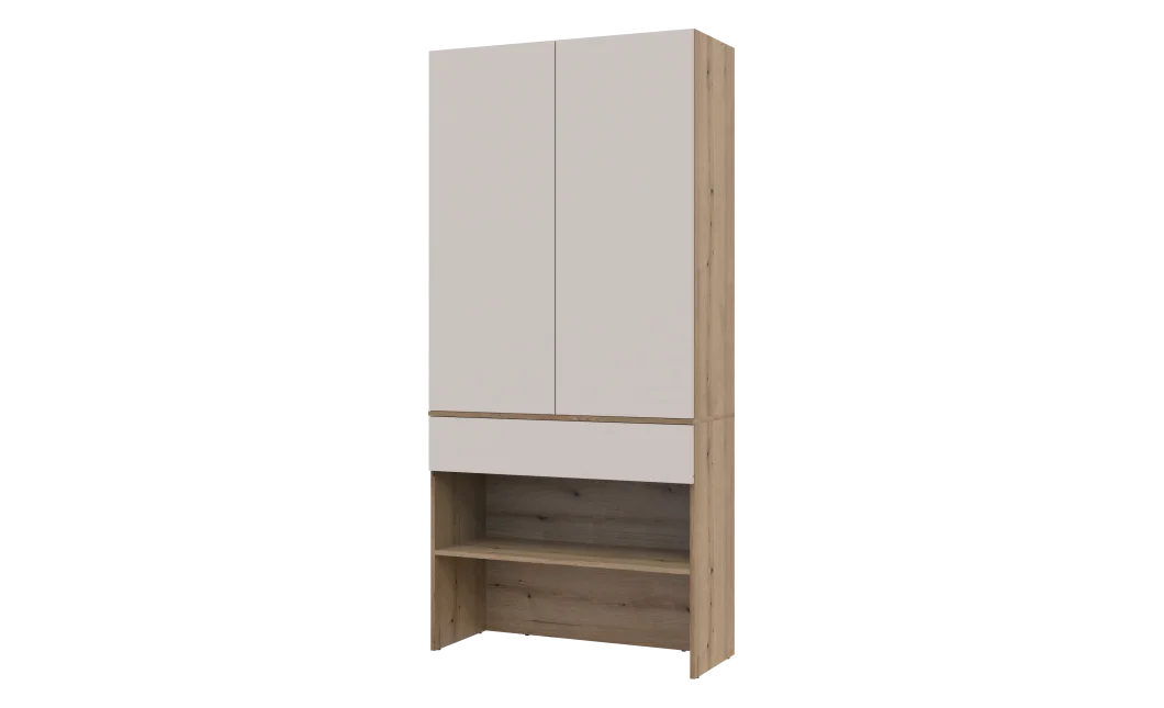 Předsíň Doros Split Dub Artisan/Kašmír DTD 94 × 39 × 200 (44900270)