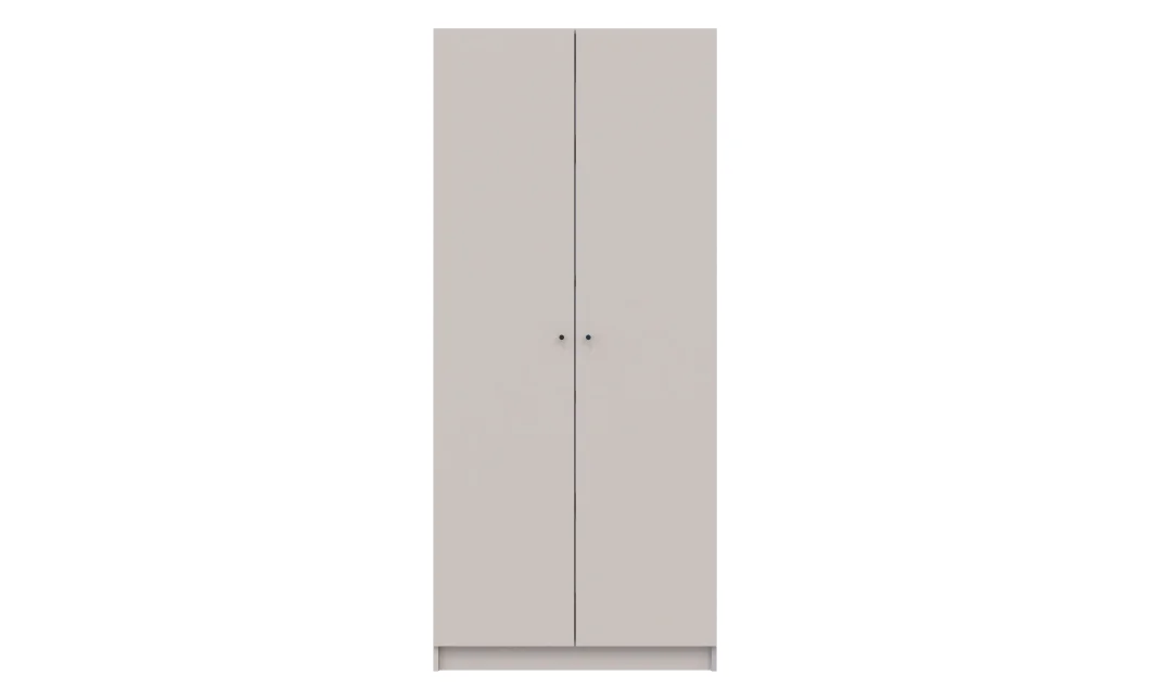 Skříň na oblečení Doros Promo s policemi Kašmír 2 dveře 90×48×204 (80737670)