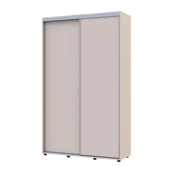 Šatní skříň s posuvnými dveřmi Doros Sigma Slim Kašmír 2 dveře 130x45x214.4 (42005447)
