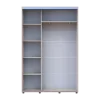 Šatní skříň s posuvnými dveřmi Doros Sigma Slim Kašmír 2 dveře 140x45x214.4 (42005448)