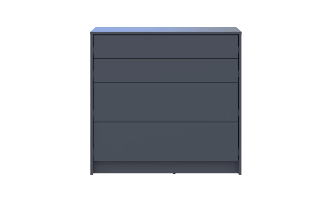 Komoda Doros Dale Grafit 4 zásuvky 90х41х85 (41516236)