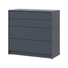 Komoda Doros Dale Grafit 4 zásuvky 90х41х85 (41516236)