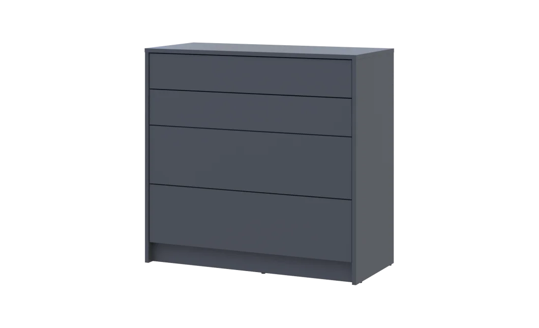 Komoda Doros Dale Grafit 4 zásuvky 90х41х85 (41516236)