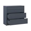 Komoda Doros Dale Grafit 4 zásuvky 90х41х85 (41516236)