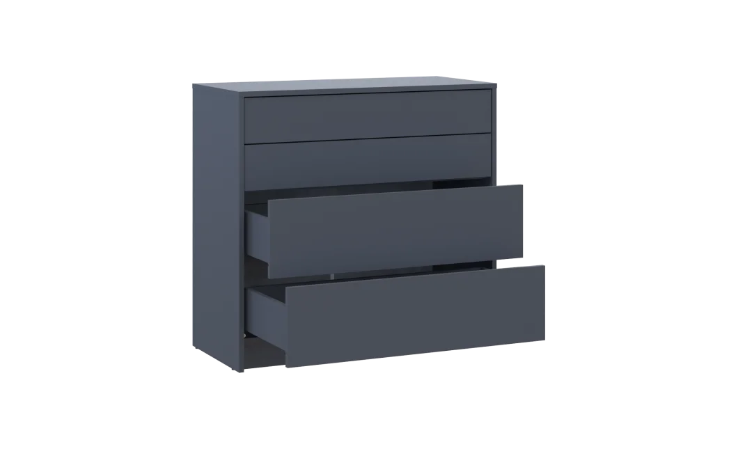 Komoda Doros Dale Grafit 4 zásuvky 90х41х85 (41516236)