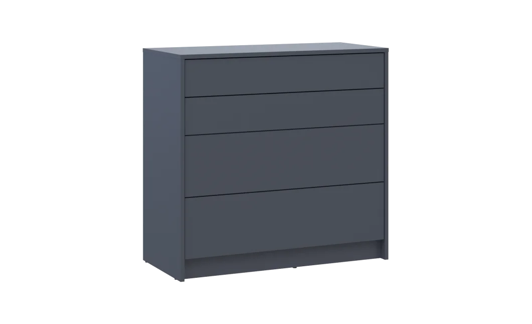 Komoda Doros Dale Grafit 4 zásuvky 90х41х85 (41516236)