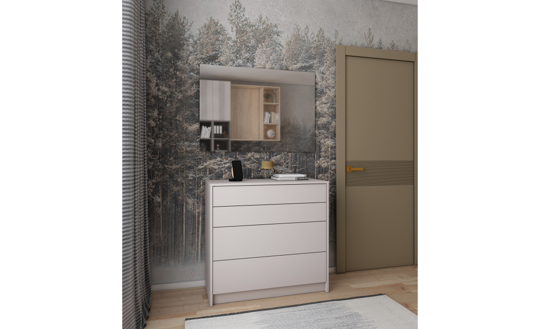 Komoda Doros Dale Kašmír 4 zásuvky 90х41х85 (41516235)