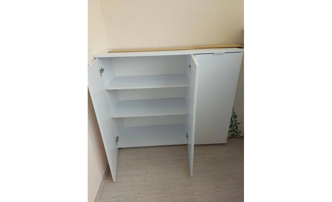 Komoda Doros Ron 6 3 dveře Bílý 120 × 38 × 100 (41515999)