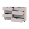 Komoda Ron 8 Kašmír 8 zásuvek 130×38×81 (41516171)