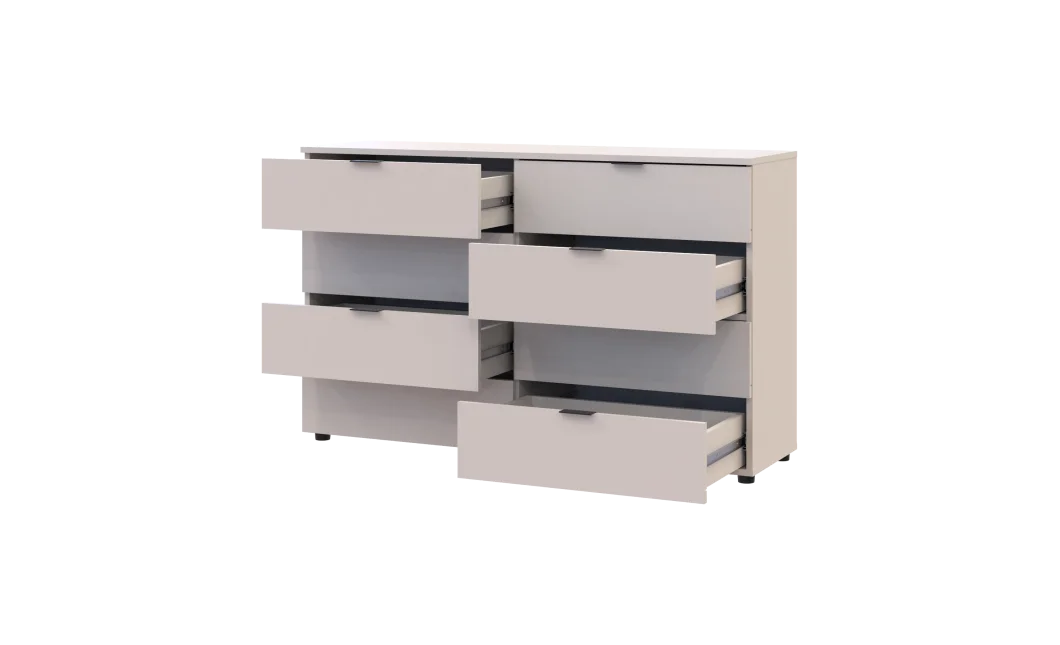 Komoda Ron 8 Kašmír 8 zásuvek 130×38×81 (41516171)