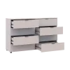 Komoda Ron 8 Kašmír 8 zásuvek 130×38×81 (41516171)