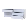 Komoda Ron 9 Bílý 6 zásuvek 160×38×62 (41516175)