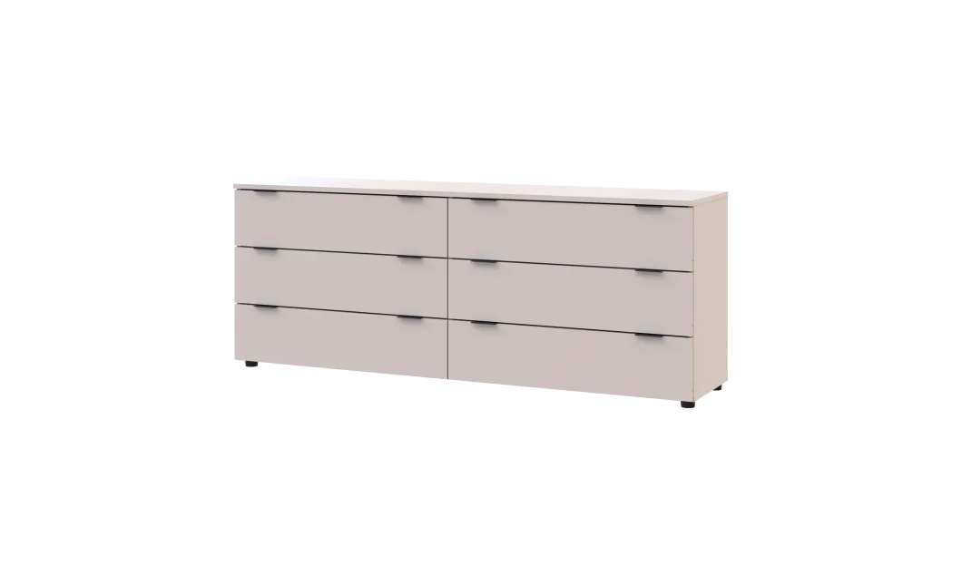 Komoda Ron 9 Kašmír 6 zásuvek 160×38×62 (41516174)