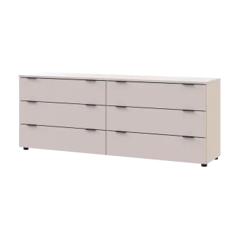 Komoda Ron 9 Kašmír 6 zásuvek 160×38×62 (41516174)