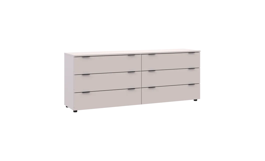 Komoda Ron 9 Kašmír 6 zásuvek 160×38×62 (41516174)